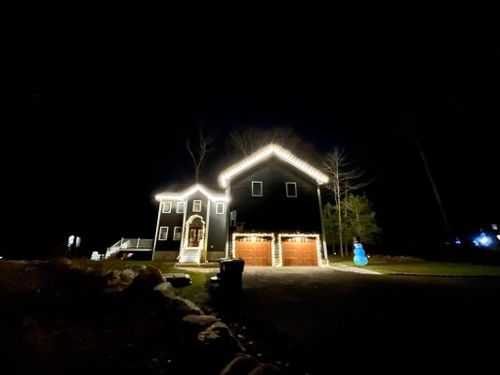 Seasonal Light Installation for Deck the Halls in Bristol, CT