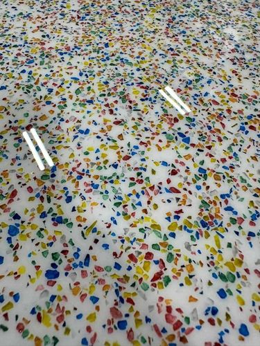 Epoxy, Overlay, & Mixed Media Projects for Whitfield Concrete Construction in Solsberry, IN