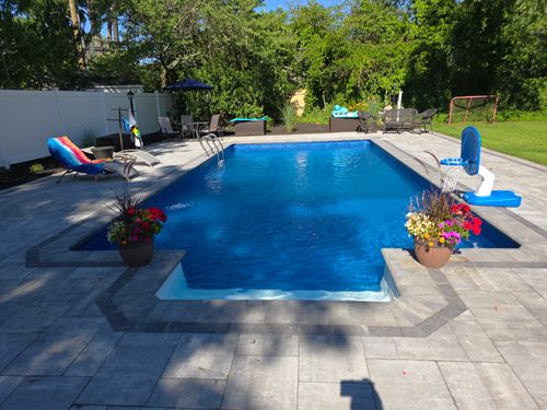 Pool renovations for GEM Pool Service in Long Island, NY