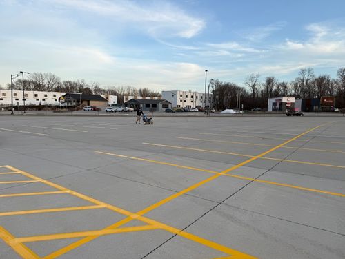 Line Striping for Midwest Line Striping LLC in Spirit Lake, IA