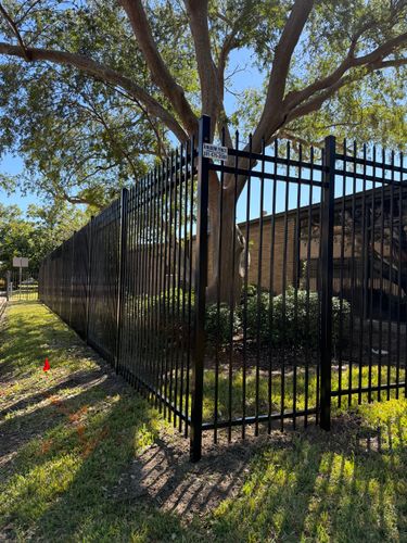 Iron Fencing for Kingdom Fence in Houston, TX