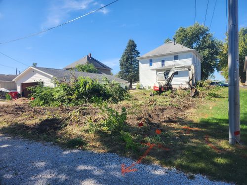 Debris Removal for Precision Excavating and Septic in Madrid, IA