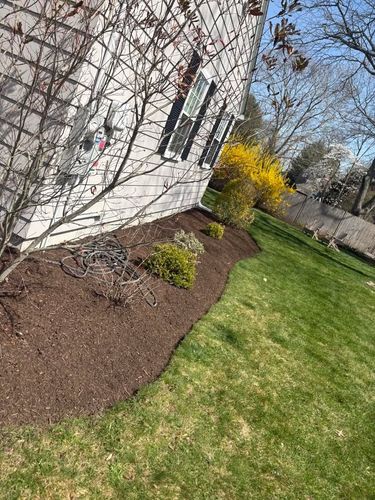 Mulching for Kingston Lawn Care in Providence, RI