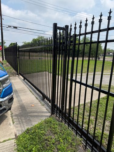Fence Installation for Kingdom Fence in Houston, TX