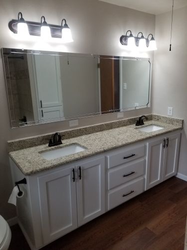 Bathroom Remodeling for Roger England Home Remodeling in Greenville, TX
