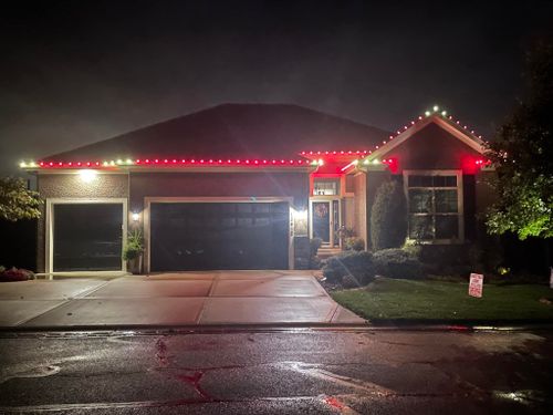 Christmas Light Installation for Elite Power Washing in Kansas City, KS