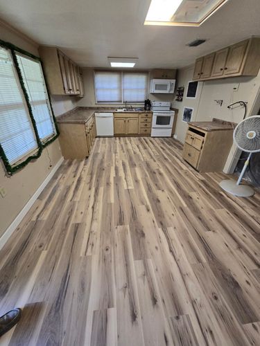 Kitchen Renovation for T & R Grantham Enterprises in Crestview, FL