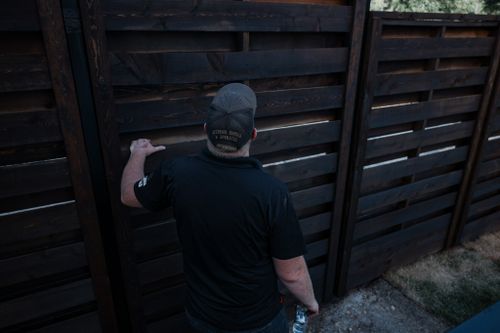 Fence Staining for Ansley Staining and Exterior Works in New Braunfels, TX