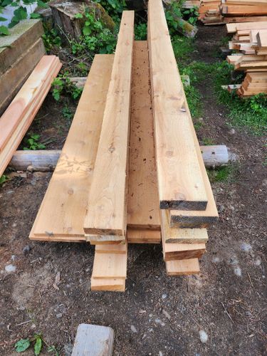 Fence Boards for The Baskins Sawmill in Port Angeles,  WA