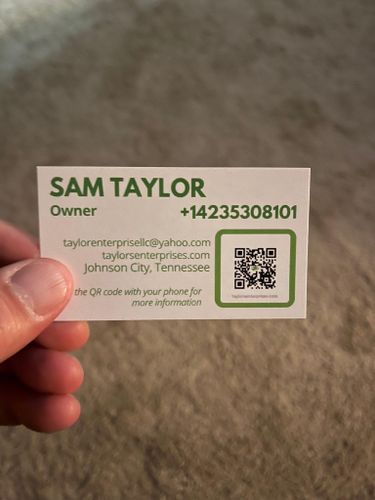  for Taylors Enterprises in Johnson City, TN