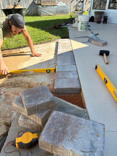 Paver Installation/Sealing for Ferrell’s Professional Painting & Home Services LLC in Panama City Beach, FL