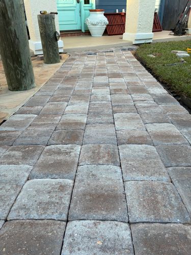 Paver Installation/Sealing for Ferrell’s Professional Painting & Home Services LLC in Panama City Beach, FL
