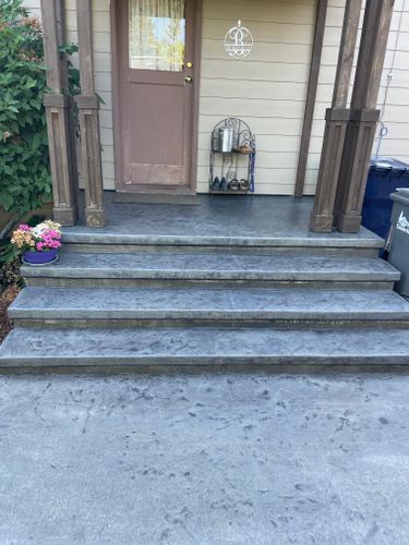 Stair Design & Installation for MD Construction & Sewer in North Yelm, WA