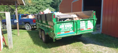 Garbage for Blue Eagle Junk Removal in Oakland County, MI