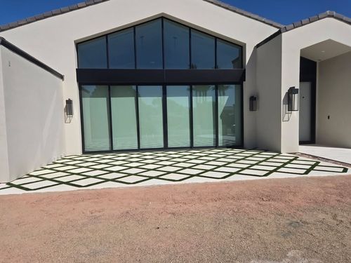 Hardscape Installation for WHAT! Luxury Landscapes, LLC. in Chandler, AZ