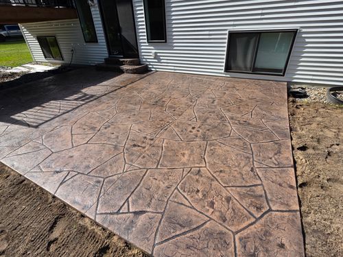 Decorative & Stamped Concrete for Majestic Concrete and Landscape in Cross Lake, MN