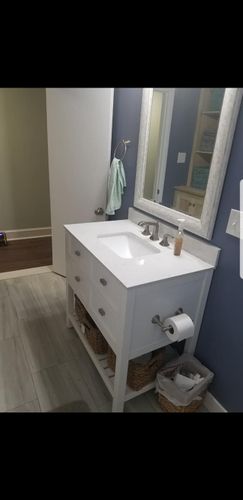 Bathroom Renovation for William McKay Construction Management in North Andover, MA