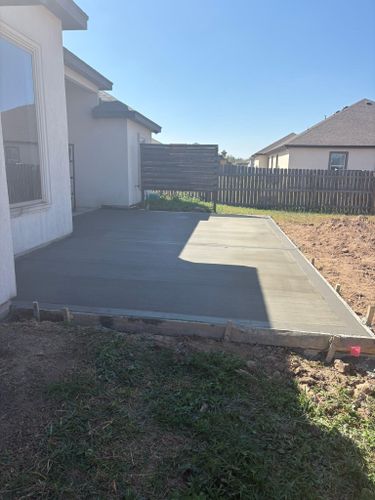 Concrete for Superior Painting and Metal Solutions in McAllen, TX