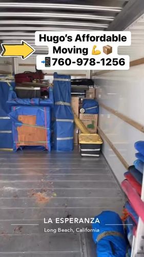  for Hugo’s Affordable Moving Labor in San Diego, CA