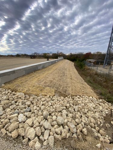 Driveway Install for TDC Excavating in Dubuque, IA