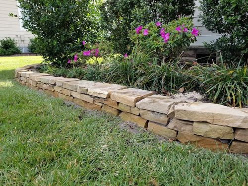 Flower Bed & Rock Work for Bianchi Construction Company Inc in Southport, NC