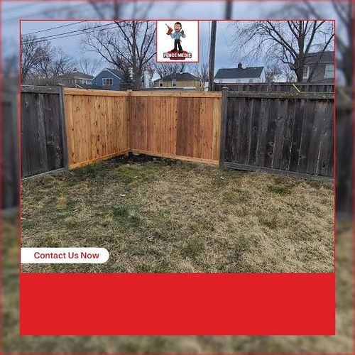 Fence Cleaning and Staining for Fence Medic in Arlington Heights, IL