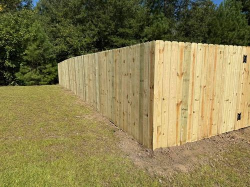 Wood Privacy for 4 In The Fire Fencing LLC in Darlington, SC