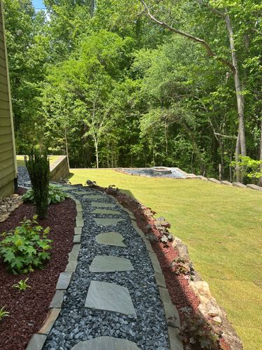 Landscape Design and Installation for Hydra-Nomix  in Canton,  GA