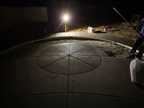 Stamped Concrete for Whitfield Concrete Construction in Solsberry, IN