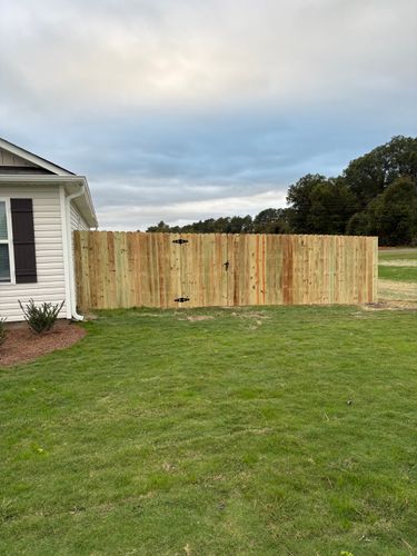 Fence Installation for TG Fencing LLC in Farmville, NC