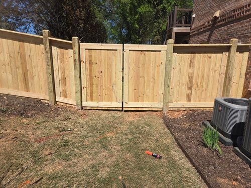 Capped Fencing for Premier Fence in Marietta, GA