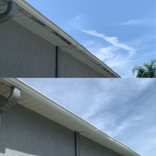 Gutter Cleaning / Brightening for Very Good Pressure Washing LLC in Orlando, Florida