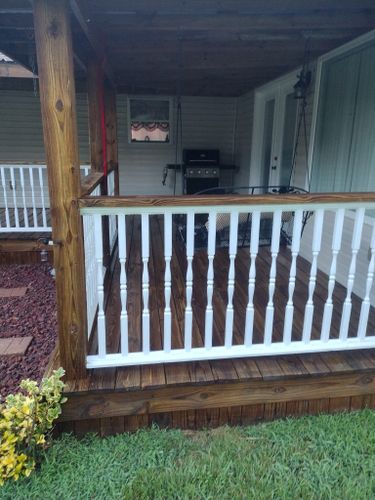 Deck & Patio Cleaning for Clover's Pressure Washing in Livingston, Tennessee