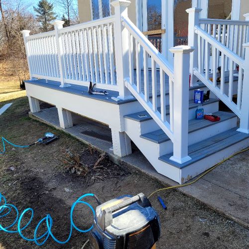 Deck & Patio Installation for Canfield Builders, LLC in Chester County, Pennsylvania