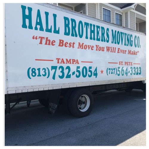  for Hall Brothers Moving  in Tampa, FL