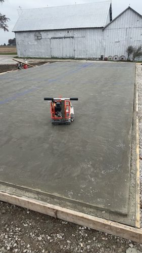 Concrete Slab Construction for Immaculate Concrete and Construction in Troy, IL