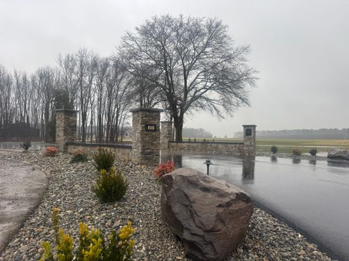 Natural Stone Hardscape for Broker Post Ground Crew in Sussex County, DE