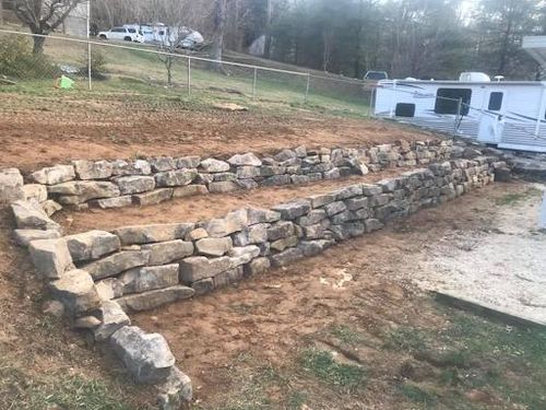 Foundations for Elias Grading and Hauling in Black Mountain, NC