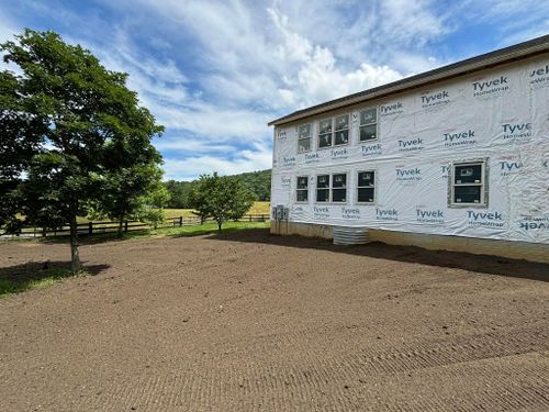 Grading for Schrock’s Land Management in Northern Virginia, Shenandoah Valley, VA