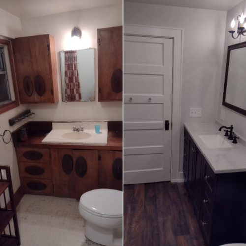 Bathroom Renovation for Bisila Construction in Vancouver, WA