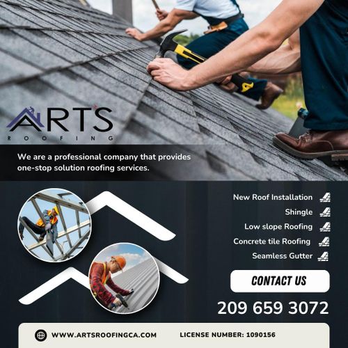  for Art’s Roofing Inc in Stockton, CA