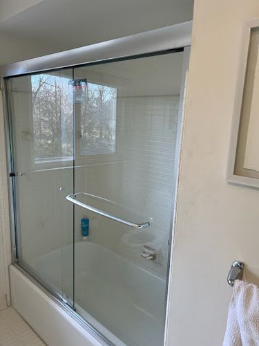Shower Door Installation for Precision Pro Home Solutions in Saint Clair, MI