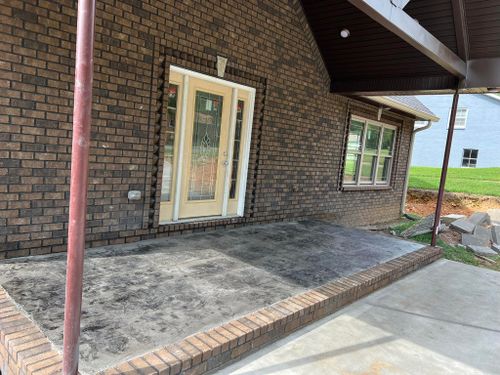 Stamped Concrete Installation for Volunteer State Concrete Inc  in Clarksville, TN