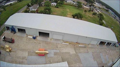 Commercial Warehouse and Shop Buildings for HMCI General Contractors in Rockport, TX