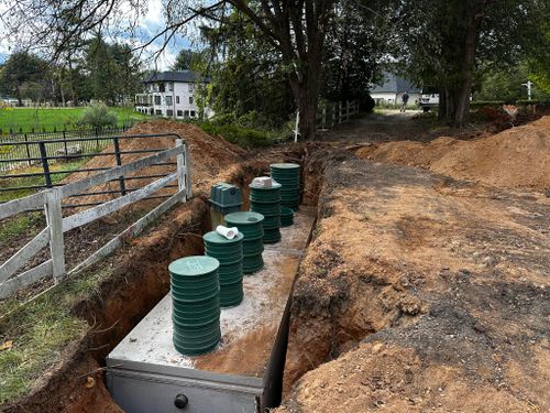 Septic Tank Installation for Hotts Septic and Excavating in Leesburg, VA