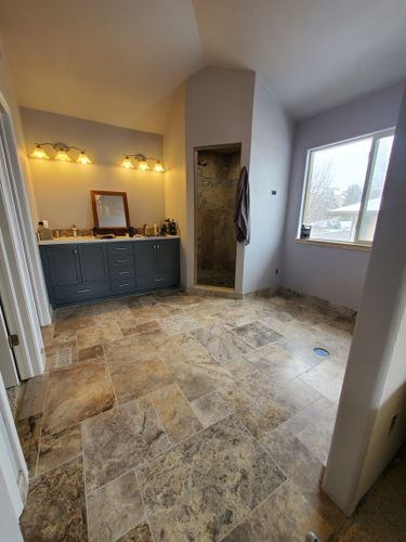 Bathroom Renovation for Mountain View Association LLC. in Colorado Springs, CO