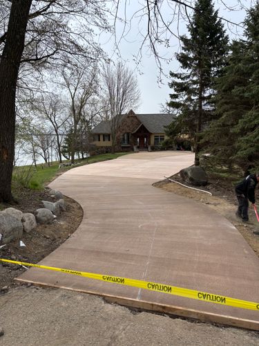  for Johnson Concrete in New London, MN
