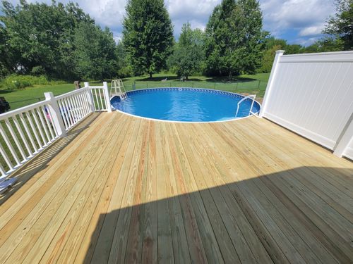 Deck & Patio Installation for Antonio's Home Improvement in Utica, NY