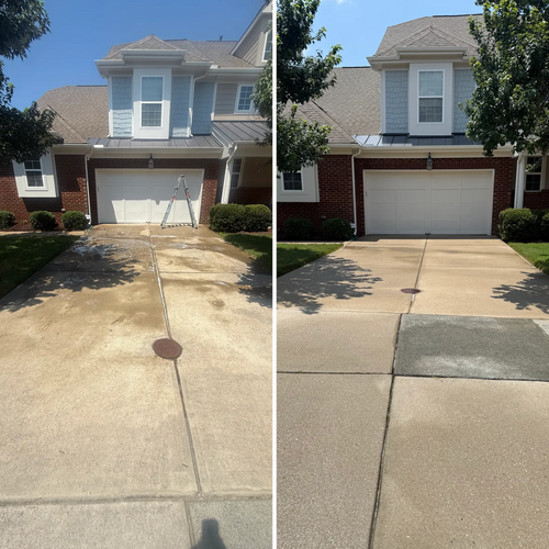 Driveway and Sidewalk Cleaning for Hanastar Pressure Washing in Chapel Hill, NC