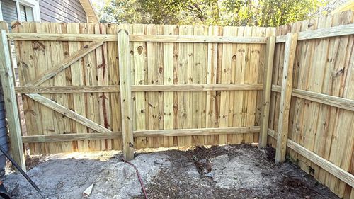 Wood Fencing for Nettles Fence in Lake County, FL